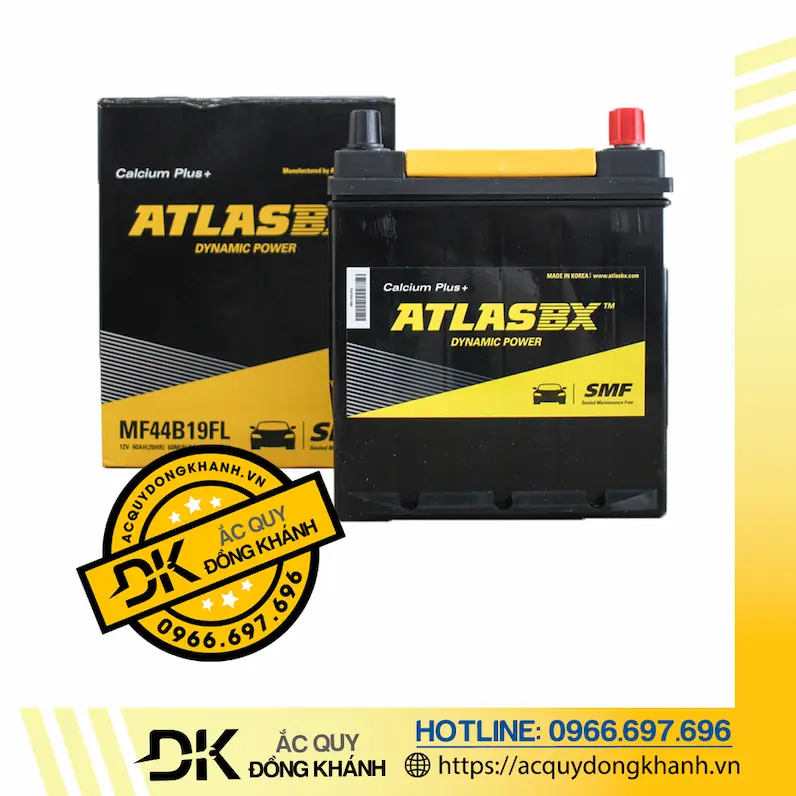 Ắc Quy Atlas MF44B19FL 12V - 40AH
