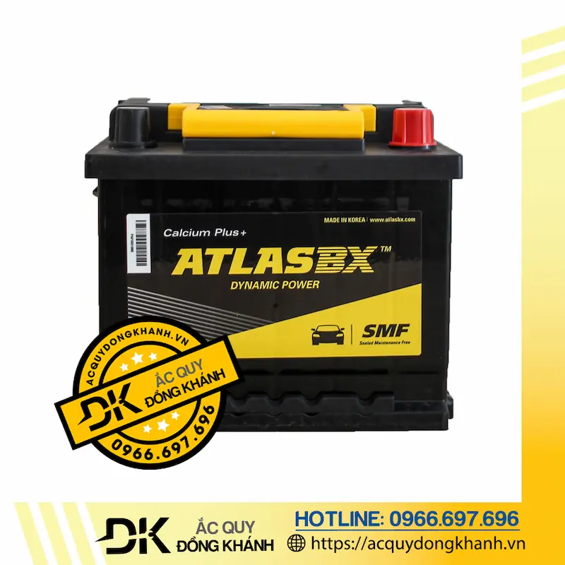 Ắc Quy Atlas Din MF54321 (DIN45) 12V - 45Ah