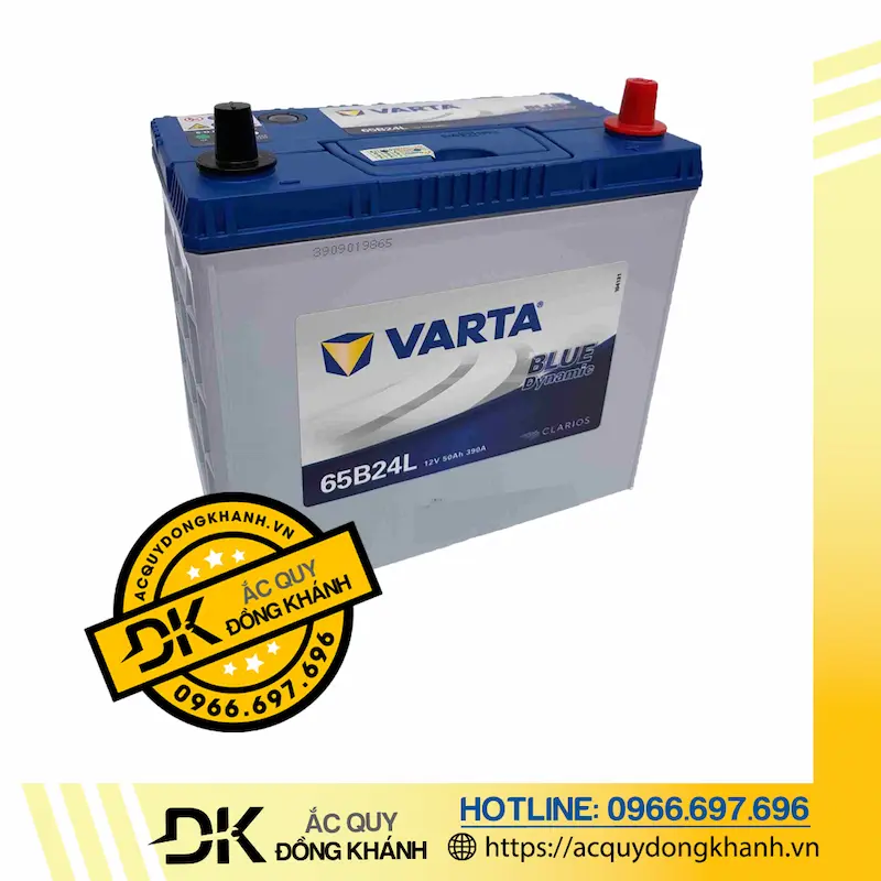 Ắc Quy Varta 65B24L NX100-S6 12V - 50Ah