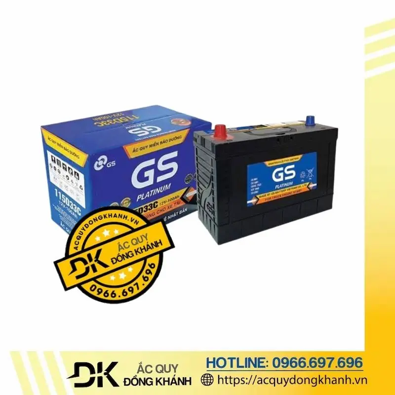 Ắc Quy GS MF GS11531C 12V 100AH