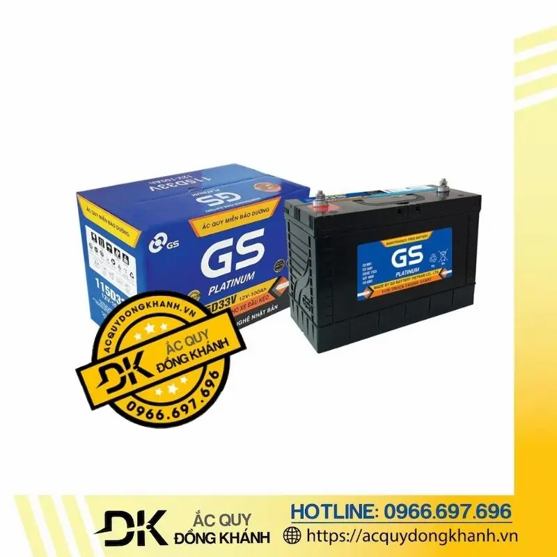 Ắc Quy GS MF GS11531V 12V 100AH