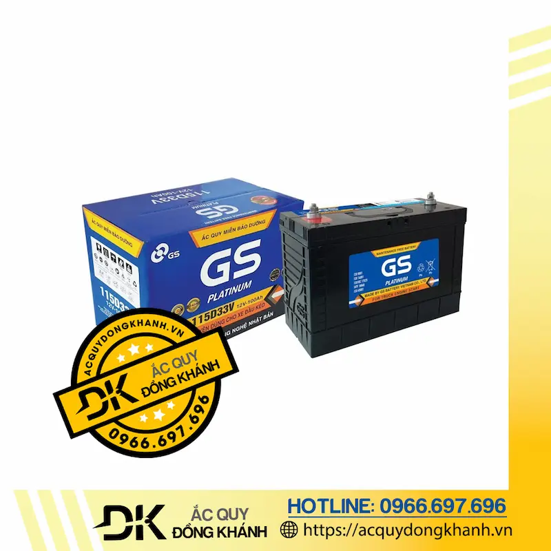 Lưu ý quan trọng khi thay bình ắc quy xe container