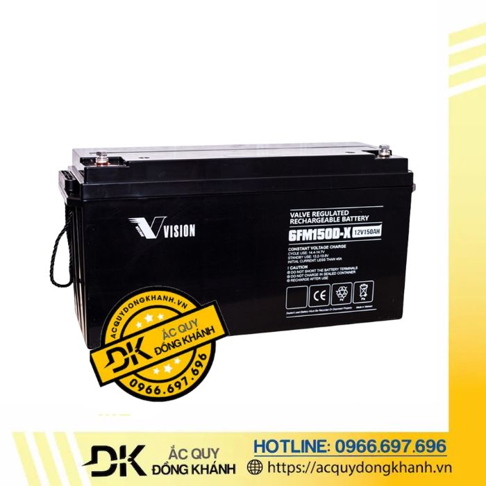 Bình Ắc Quy Viễn Thông Vision 150ah - 12V 6FM150D-X