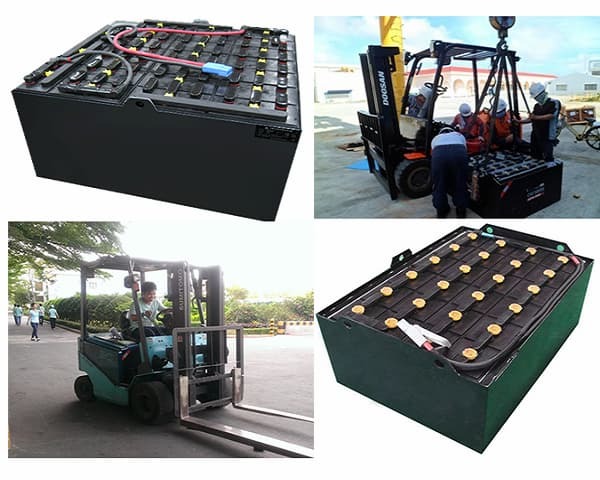 Các loại bình ắc quy xe nâng