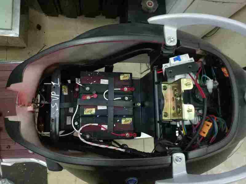 hướng dẫn lắp đặt bình ắc quy xe yamaha grande