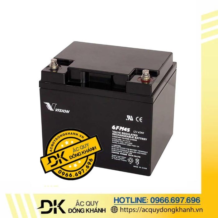 giá ắc quy viễn thông Vision 50Ah 12V